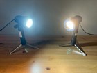 Two Portable Led Studio Tripod Lights  Photography  Vlog  Replaceable Bulb