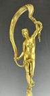 Large Antique French Gilt Bronze Sculpture L aurore Elias Robert  1821-1874 