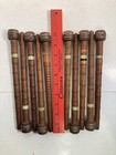 Wood Bobbins Spools Wooden Industrial Style  10  Wood Quills  Lot-10