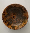 Norfolk Island Pine Large Turned Wood Bowl Signed By Artist H H Carron