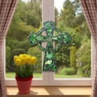 Irish Celtic Cross Decor Acrylic Suncatcher  Irish Cross  Irish Ireland Ornament