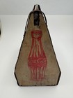 Vintage Coca Cola Bottle Carrier Wood 1940