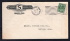 Canada Moose Jaw Sask 1927 Security Lumber Advertising Cover To Tofield Alberta