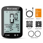 West Biking Odometer Speedometer Gps Waterproof Lightweight Mtb Bike Computer