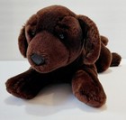 Animal Alley Puppy 19  Toys R Us Brown Chocolate Lab Labrador Plush Dog Vtg 2000
