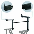 1x Electronic Piano Keyboard Extension Rack Panio Stand Adjustable Double Braced