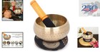 Hand Hammered Brass Tibetan Singing Bowl 4 5 Inch - Meditation   Yoga Essential