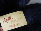 1987 Vintage Avanti Applause Plush Black Labrador Puppy Dog Italy Tags