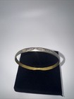 Vintage Sterling Silver Flower And Grape Engraved Bangle Bracelet 16 44g