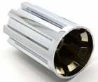 Lug Nut Covers 33mm Screw-on Gear Style Plastic 3 1 2  Tall Gg 10223 Set Of 5
