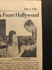 Vintage 1940   s Comedies In New Movies From Hollywood Newspaper Article 0c25