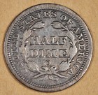 1853 Seated Liberty Half Dime   Vf-xf   191988