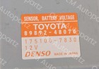Lexus Rx450h 2019-2022 Drive Motor Battery Voltage Sensor Module 89892-48070 Use