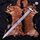 The Accolade Sword Of Knights Templar Handmade Collectible Sword Wall D  cor