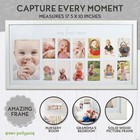 Baby s First Year Frame In Elegant White Natural 1 Count  pack Of 1   