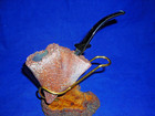    unsmoked New Italian Made Lorenzo Freeform Large Briar Pipe  Box   Sleeve -6