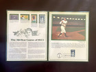 Postal Commemorative Society Babe Ruth Baseball Folio Collector Stamp Portfolio