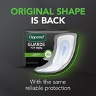 Original Guards Incontinence Pads For Men  Maximum Absorbency  52 Ct