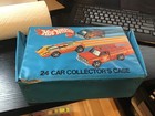 Hot Wheels 24 Collector Case With Assortment Lot Of Vintage Ferrari Cars Vhtf   
