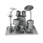 Fascinations Metal Earth Modern Drum Set 3d Laser Cut Steel Instrument Model Kit