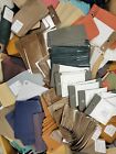 8lb Genuine Leather Small Scrap sample Box