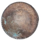 Vintage 19th  Century Brass-copper Hammered Cache Pot