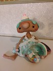 Primitive Christmas  Doll    Ornament Pre- Owned 