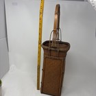 Vintage Japanese Ikebana Bamboo Basket
