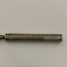 Tiffany   Co Silver Plated Letter Opener Ribbed Handle Made In Italy