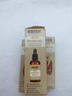Brisk Grooming Citrus Beard Oil For Scruffy To Grizzly Beards Mens 1 7 Oz 3 Pack