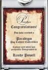 -logan s Run- Randy Powell Signed autograph auto Certified Sci-fi Trading Card