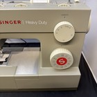 Singer Model 4452 Heavy Duty Sewing Machine Grey With Foot Pedal Tested