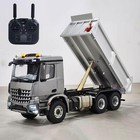 1 14 6x6 Metal Chassis Rc Hydraulic Dumper 3348 2speed Tipper Differential Axle