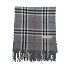 Womens Winter Warm 100  Cashmere Plaid Scarf High Quality Scotland Made Scarves