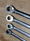 Gearwrench 4 Pc Metric Reversible Ratcheting Combination Wrench Set 