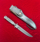 Chris Reeve Knonka With Original Leather Sheath And Complete Screwdriver Kit