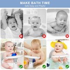 Baby Bath Seat With Thermometer     Non-slip Toddler Bath Chair For Babies 6   24 Mo
