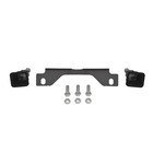 2017-2022 F-250 F-350 Black Steel Rear Step Bumper W park Sensor Holes Fo1103196