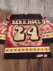 Hockey Jersey-berkhoel  24  Team Issued Game Worn Jersey  Signed