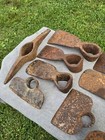 Vtg Grub Hoe Digging Farm Garden Adze Cultivator Plantation Old Tool Head Lot