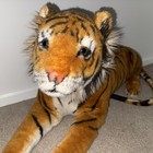 Melissa   Doug Giant Tiger - Lifelike Stuffed Animal