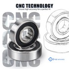 4pcs Front Wheel Bearings Seals For Yamaha Yfz450r Raptor 700r 700 2006-2026
