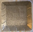 Vtg Hand Forged Everlast Metal Fruit Design Hammered Square Aluminum Tray 12x12