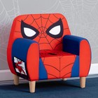 Red Foam Chair High-back Padded Armchair Kids Spider-man Seat Cozy Comfortable