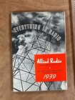 1939 Vintage Original Allied Radio Knight Electronics Catalog