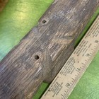 Rare Vintage Oak  Boat Cleat  Tie Down Nautical Dock Ship 10 Inch Pirate