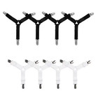4pcs set Elastic Bed Sheet Grippers Three Head Clips Gripper Holder Suspender Be