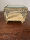 Vintage French Casket Jewelery Or Trinket Box