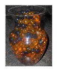 Orange Water Beads Centerpiece Vase Filler - Bulk  1 Pound   Saving Makes 12 Gal