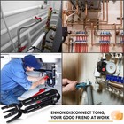 Disconnect Tong Sized 1 2  3 4  1  Removal Tool Used For Copper Pipe  Pex  Cpvc